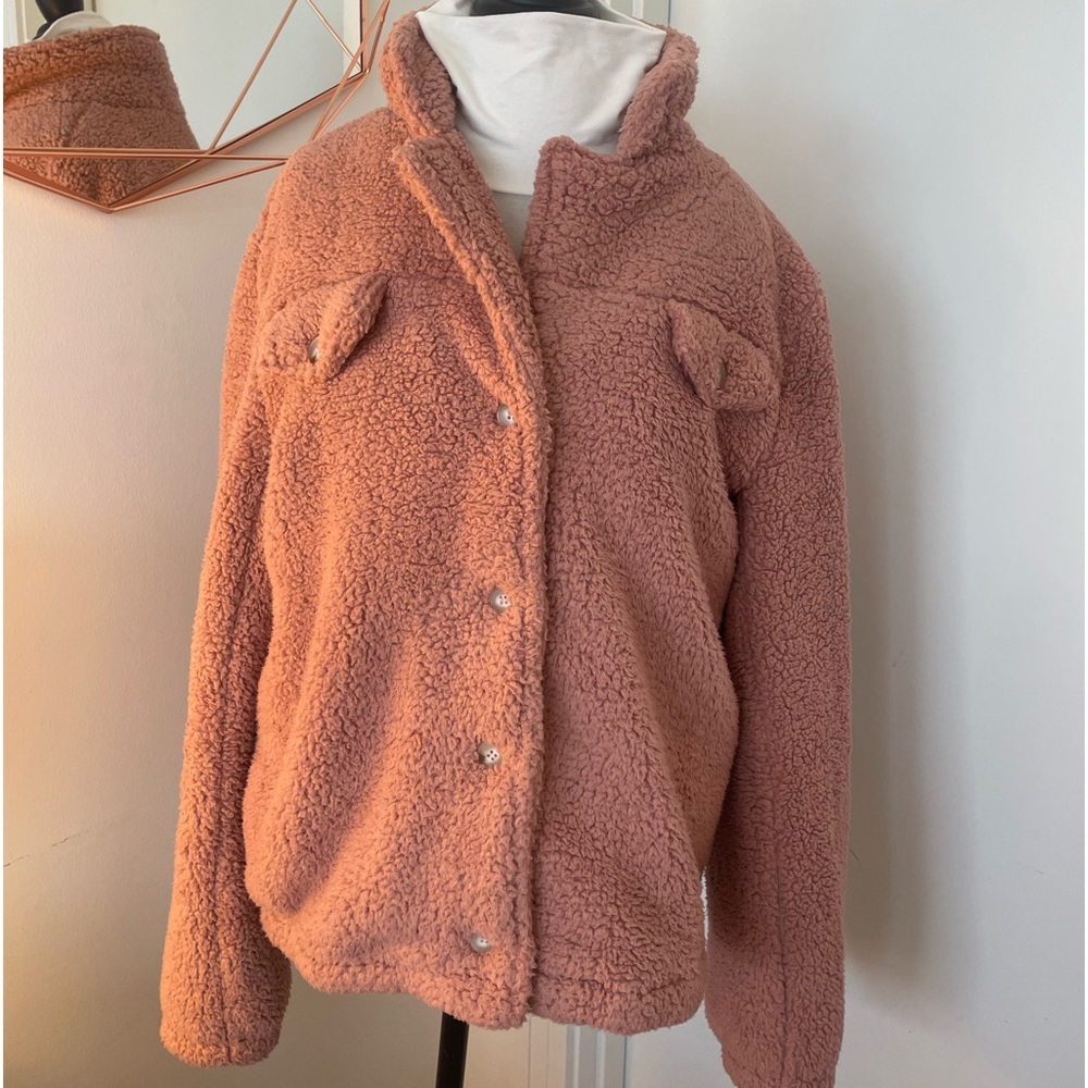 Plush Pink Lily Jacket